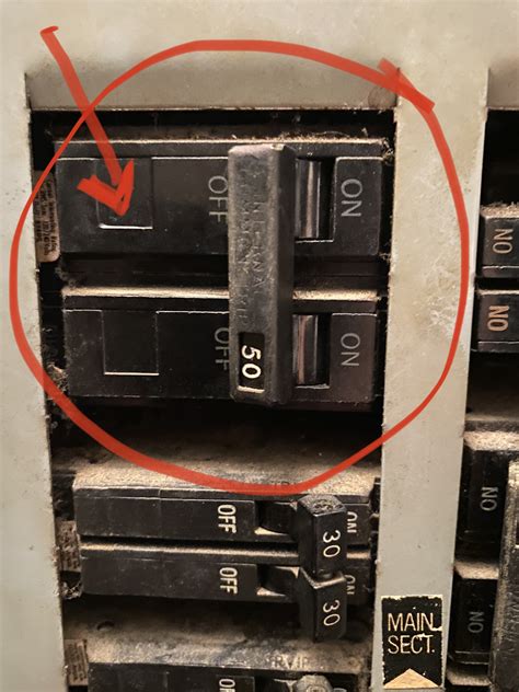 gas stove trips gfci breaker